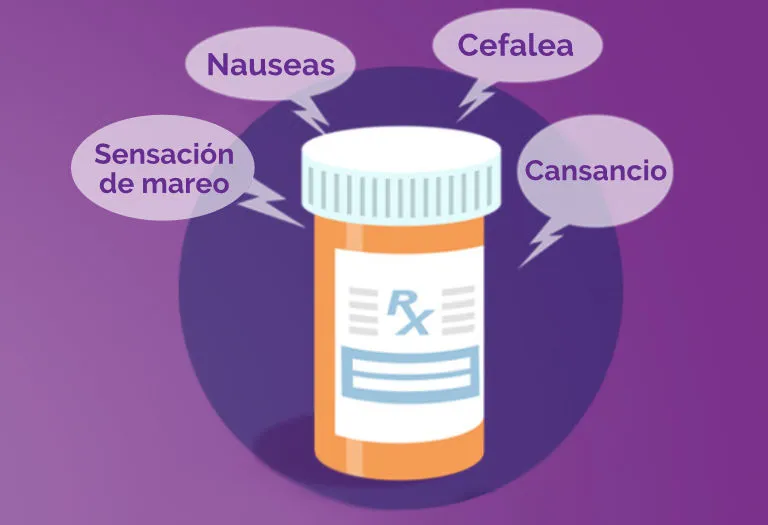 Factores de calidad de vida: efectos secundarios del FAE