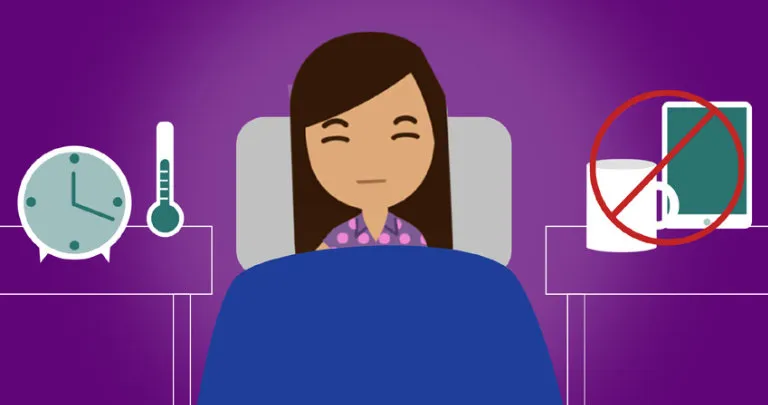 Cambios en el estilo de vida: higiene del sueño